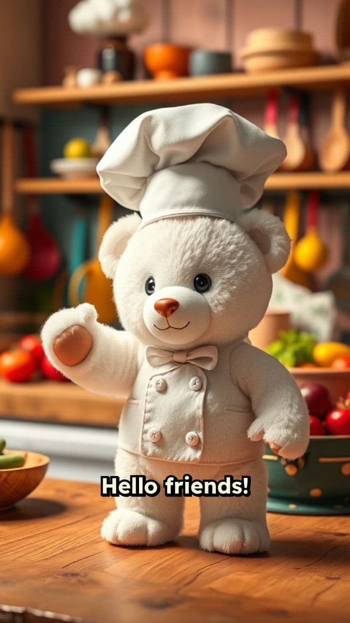 Teddy Bear's Super Yummy Cake