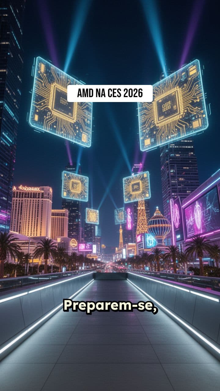 AMD na CES 2026: Tudo o que você precisa saber