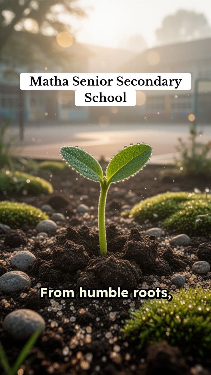 The Growth of Matha Senior Secondary School