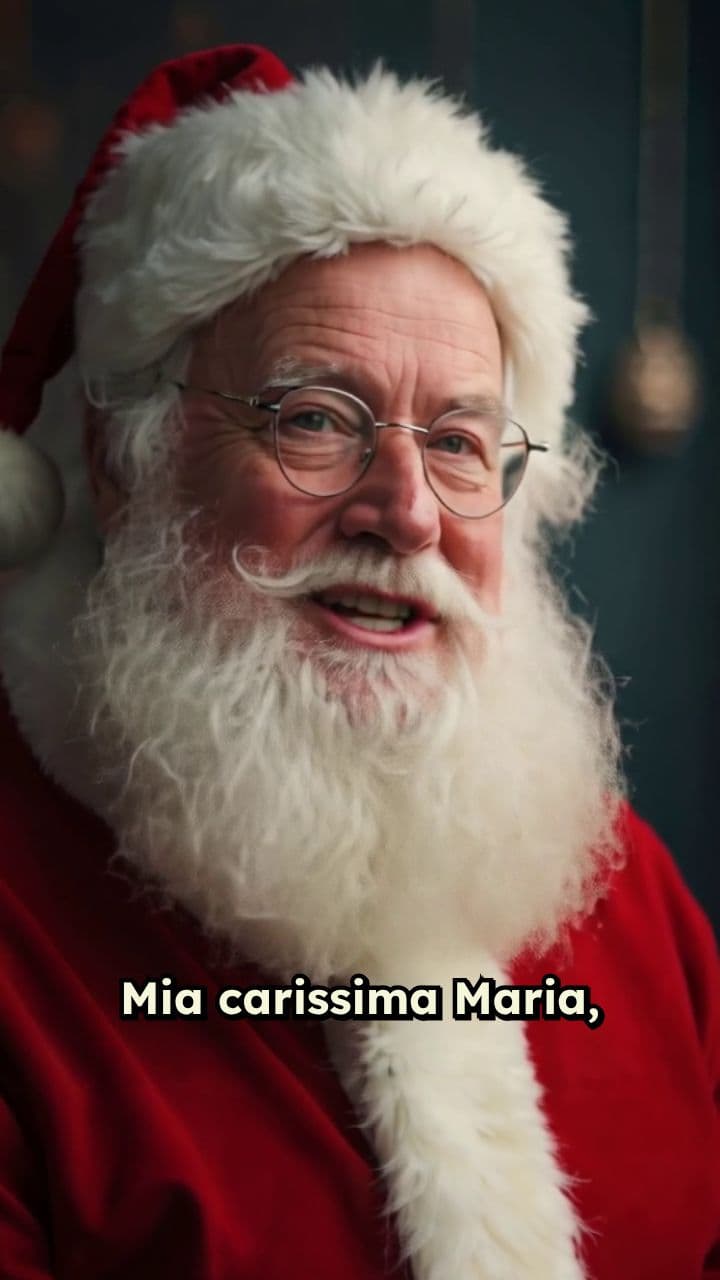 Lettera di auguri a Maria