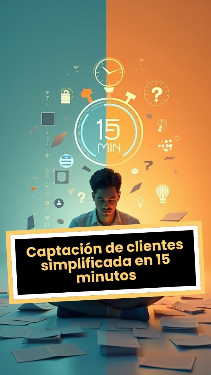 Captación de clientes simplificada en 15 minutos