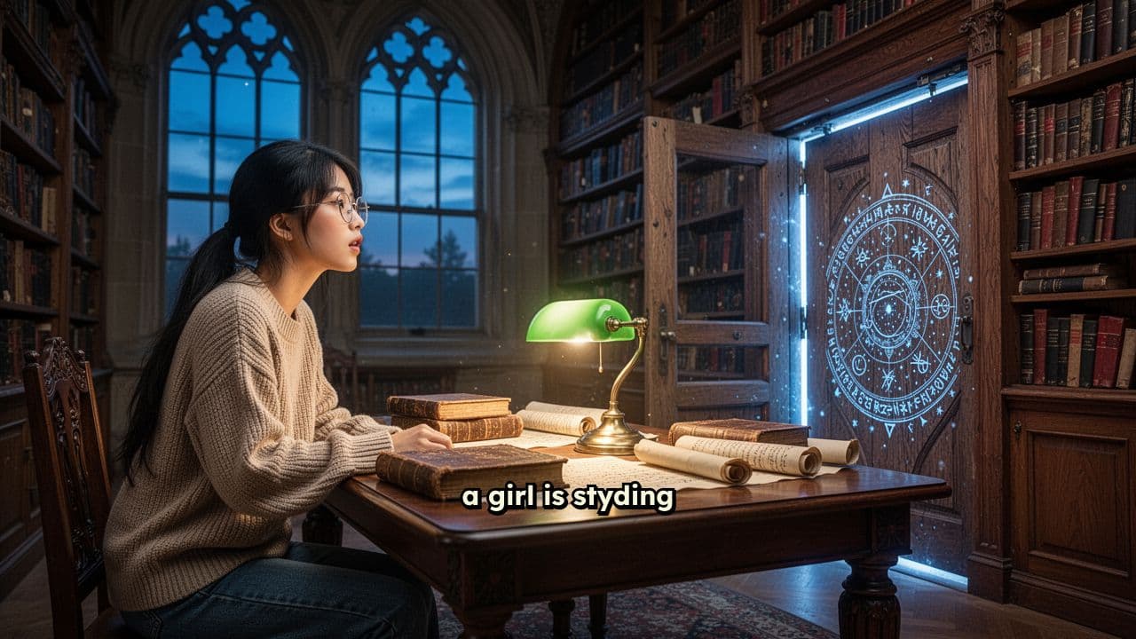 The Mystery Door in the Library