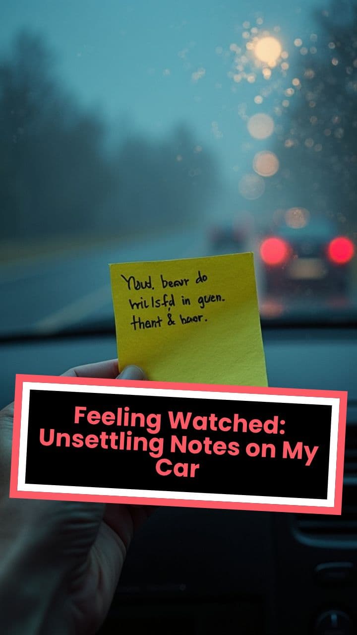 Feeling Watched: Unsettling Notes on My Car