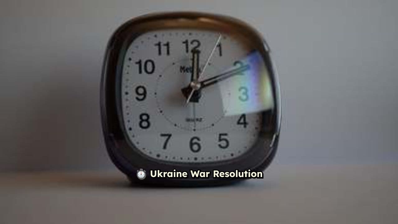 Ukraine War Resolution: Low Chances Ahead