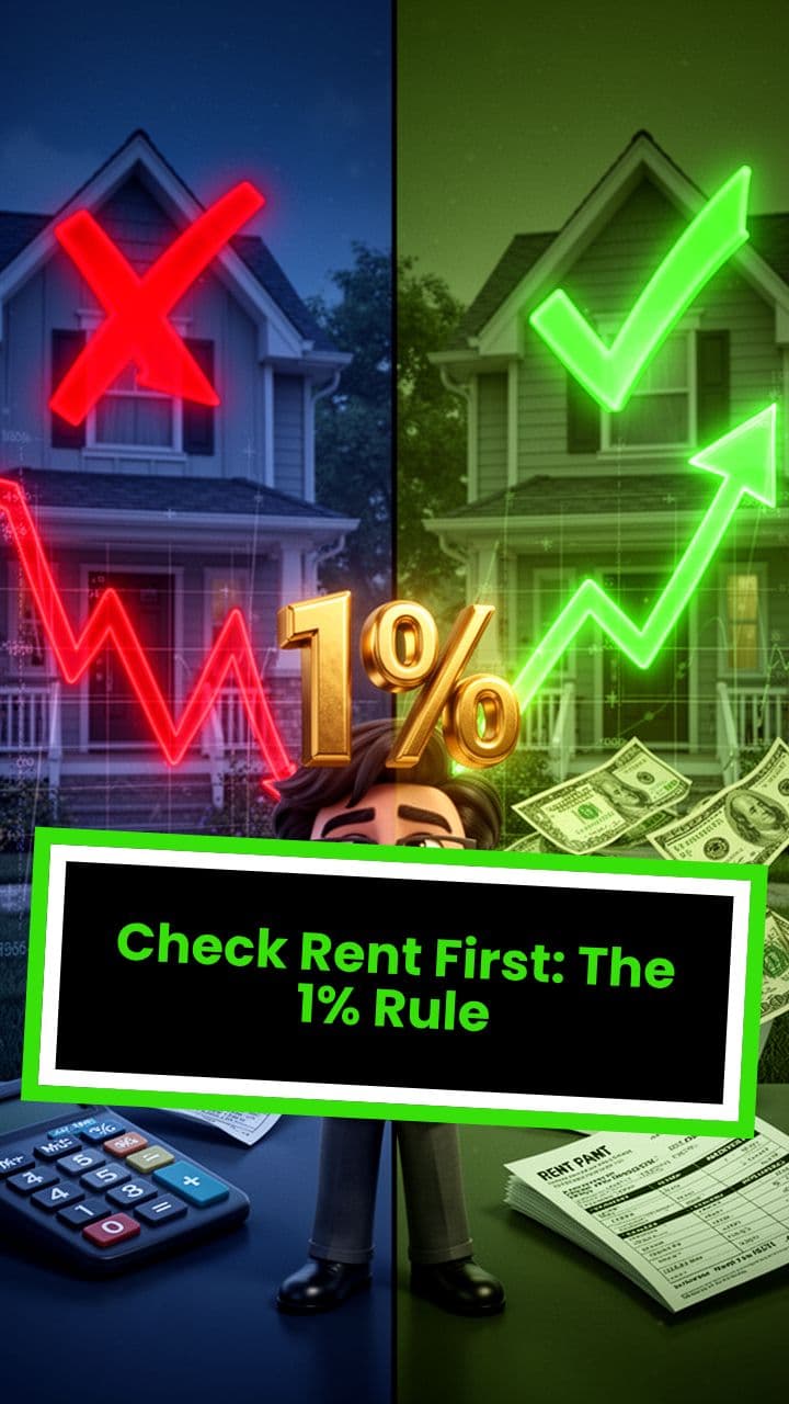 Check Rent First: The 1% Rule