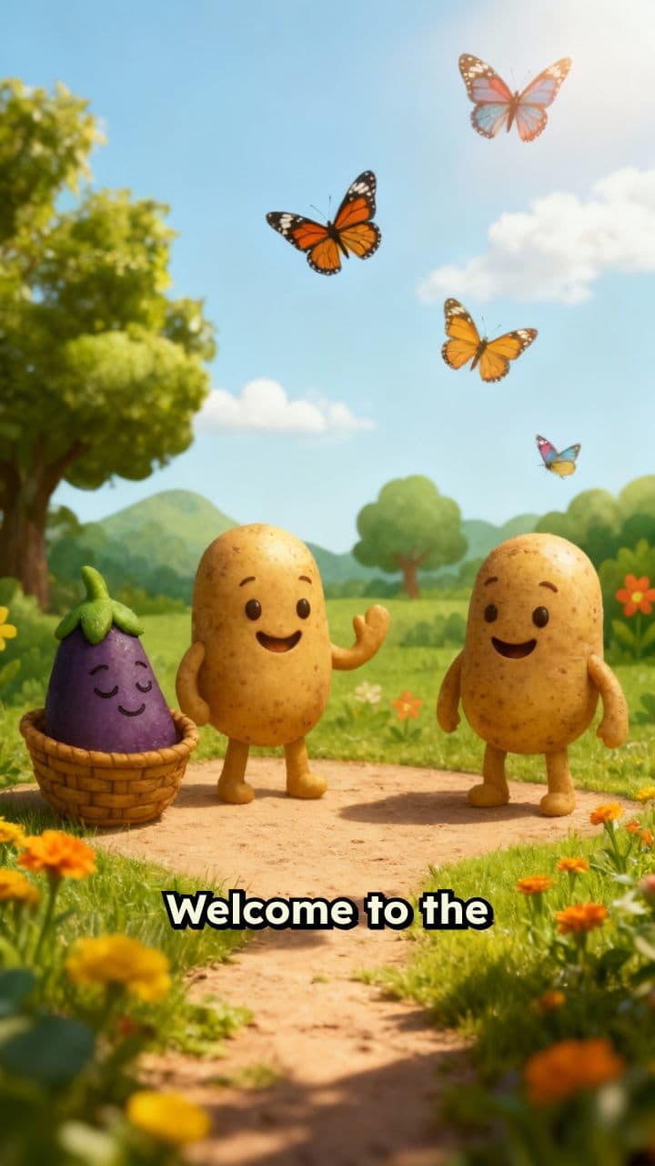 Potato Pals' Garden Adventure