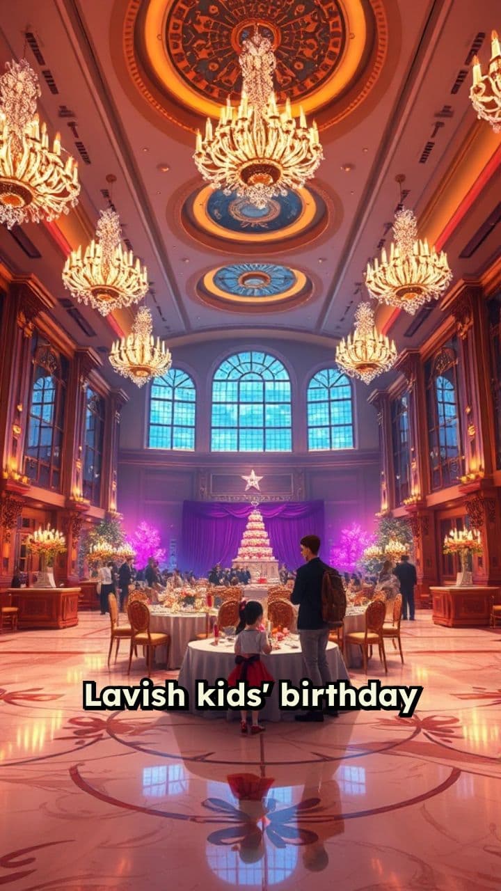 Lavish Kids' Birthday Celebration