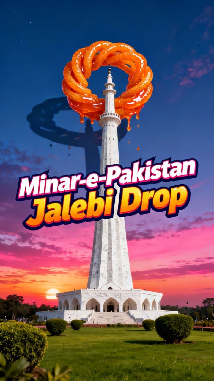 Minar-e-Pakistan Jalebi Drop