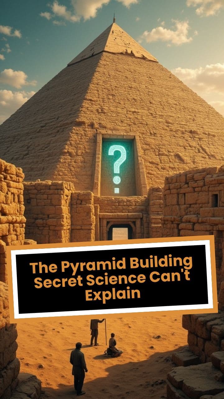 The Pyramid Building Secret Science Can't Explain