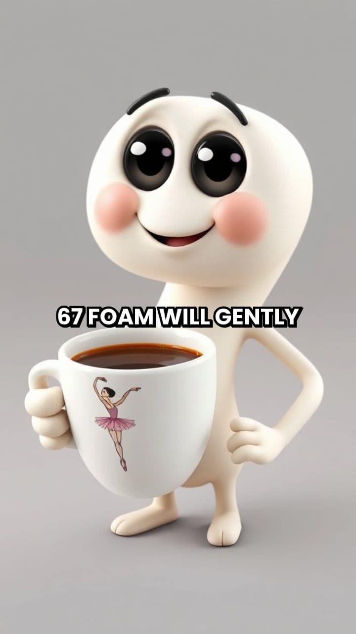 Foam, Knife, and Coffee Moments