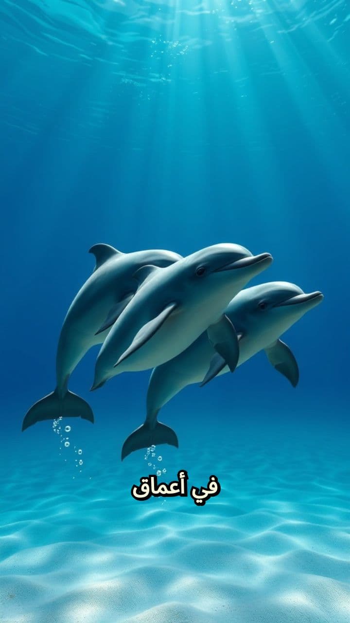 معركة الأب الدولفين ضد القرش