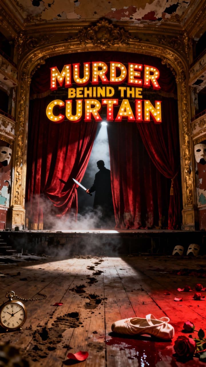 Murder Behind the Curtain