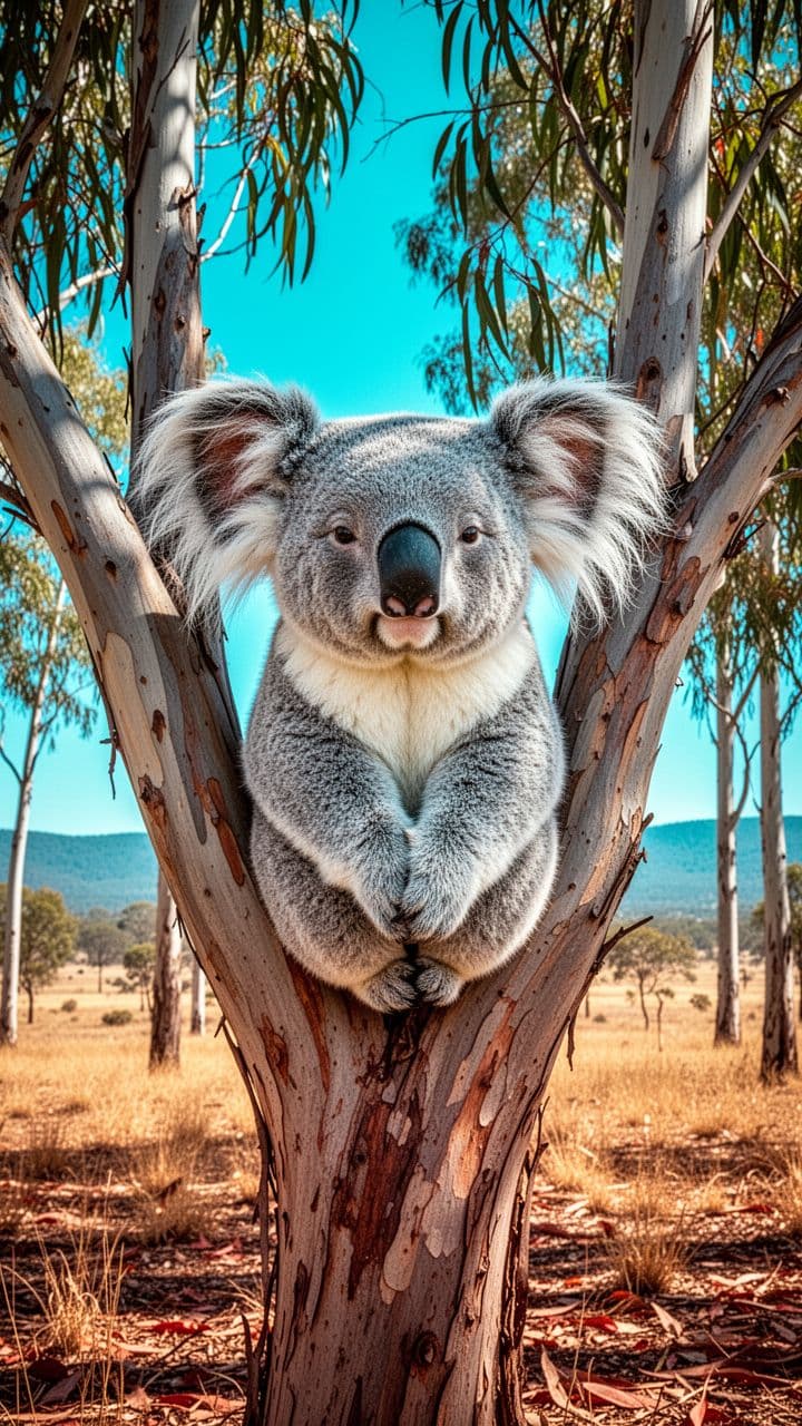 La vie tranquille du koala