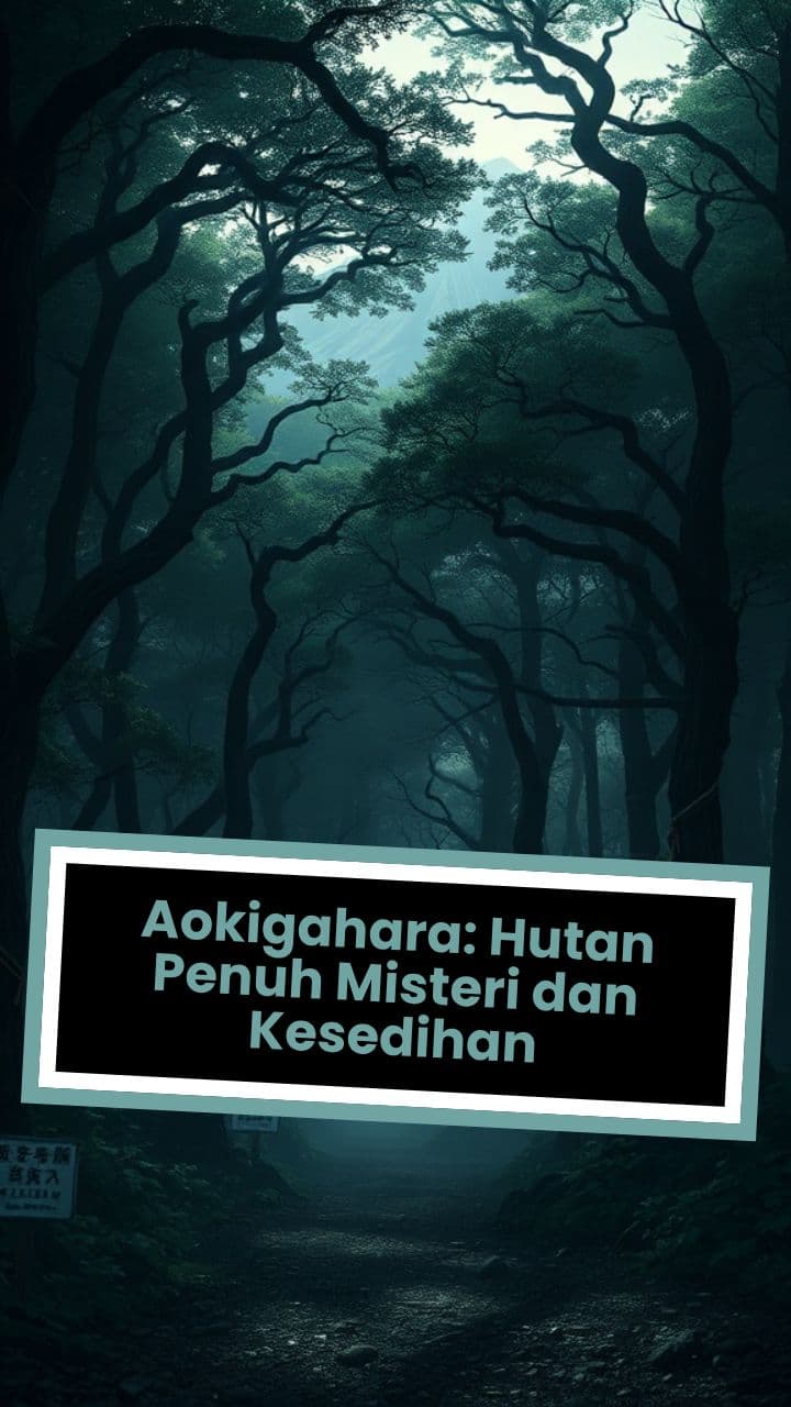 Aokigahara: Hutan Penuh Misteri dan Kesedihan