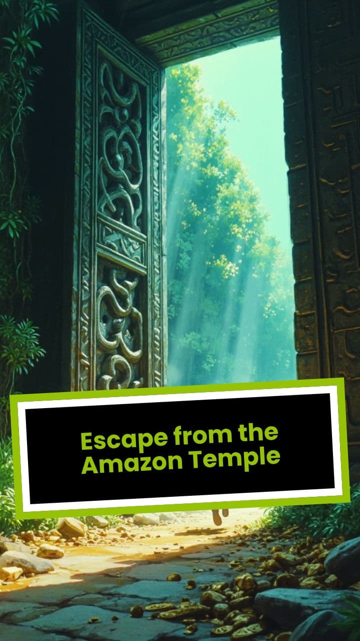 Escape from the Amazon Temple