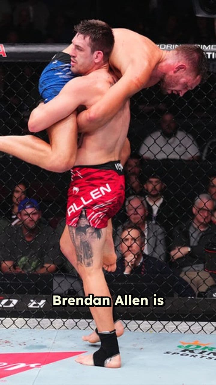 Allen Claims Opponent Quit During Fight