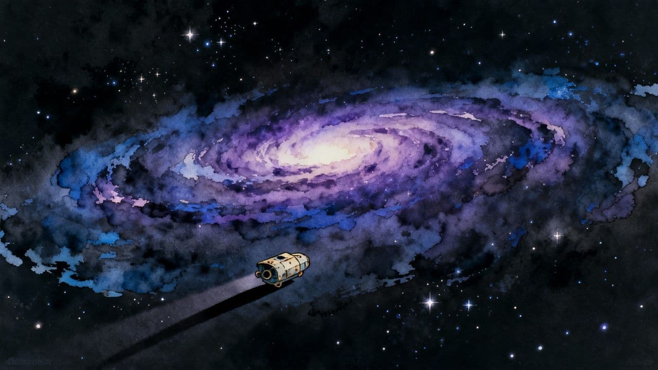 Lonely Orbit of an Ape Boy