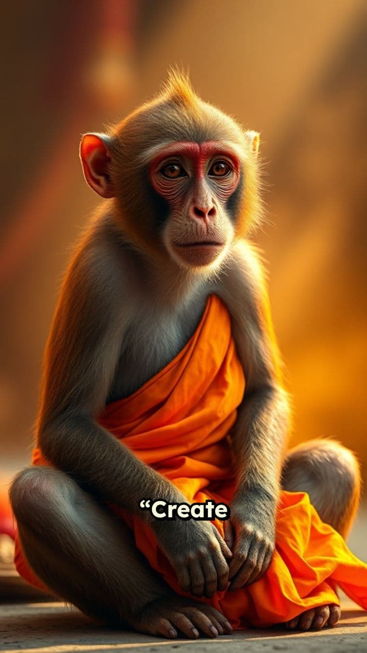 साधु बंदर की प्रेरणादायक वार्ता