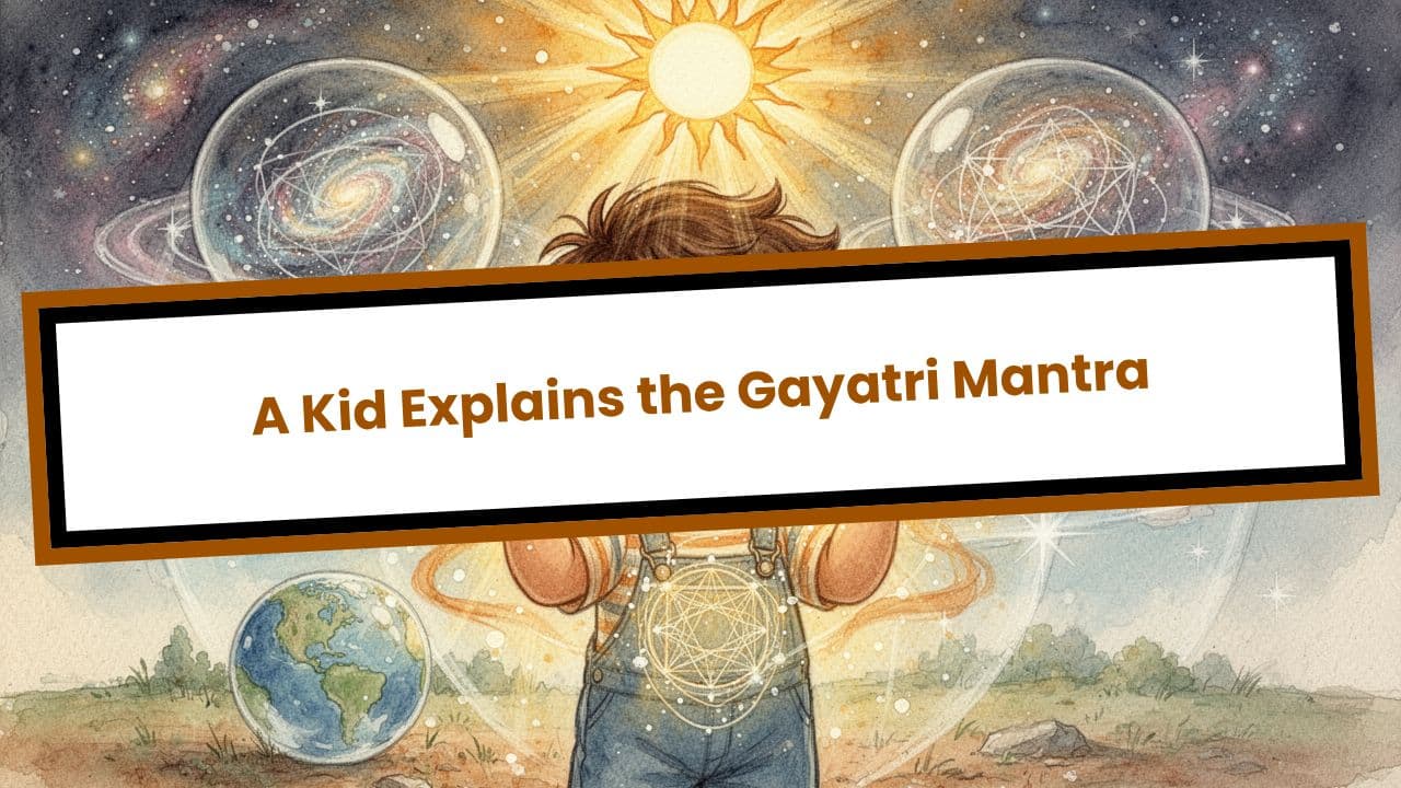 A Kid Explains the Gayatri Mantra