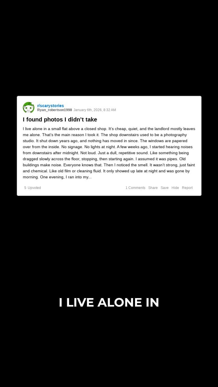 The Photos Taken While I Slept