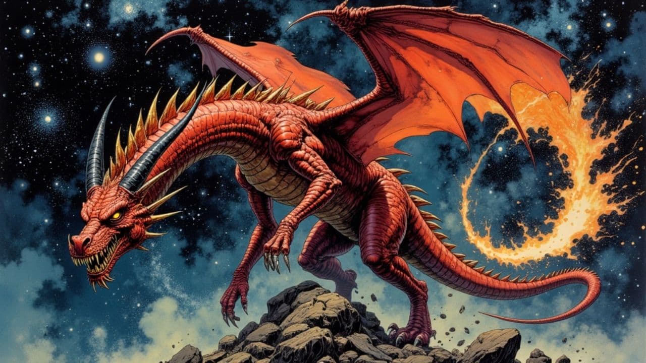 Dragon's Tail of Stars