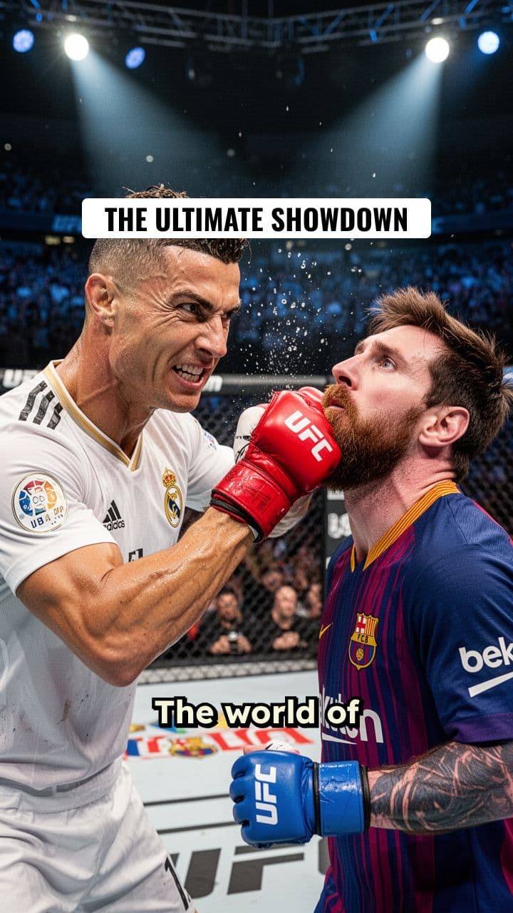 Ronaldo vs Messi: UFC Showdown