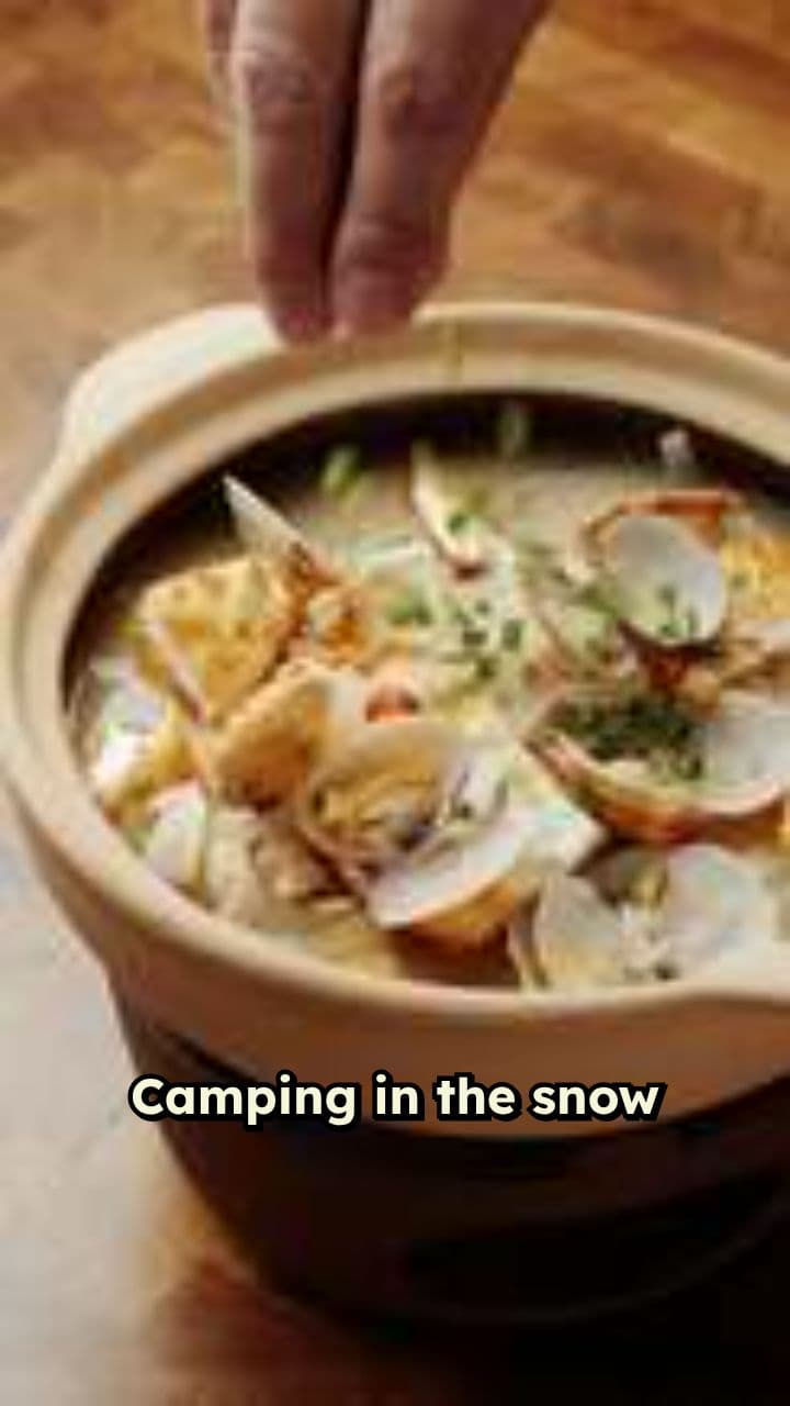 Alaskan Snow Camping and Clam Hunting Adventure