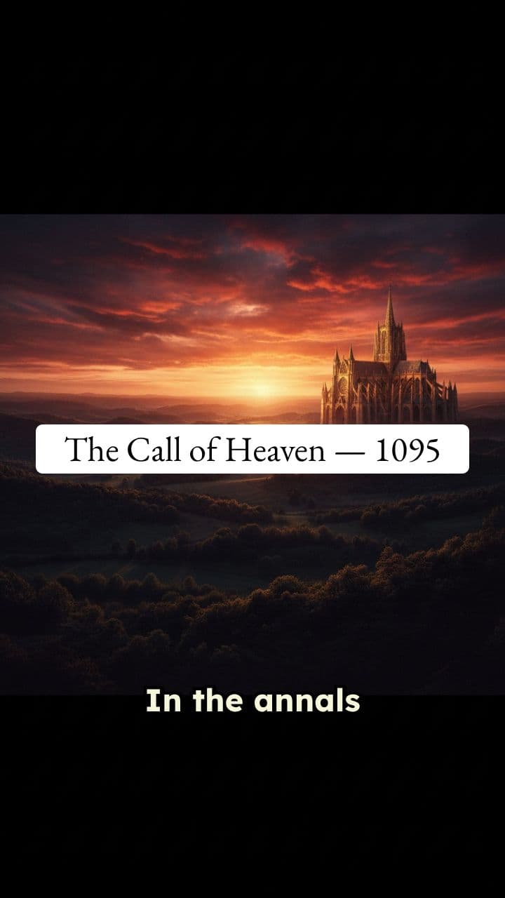 THE CRUSADES: BETWEEN FAITH AND THE SWORD