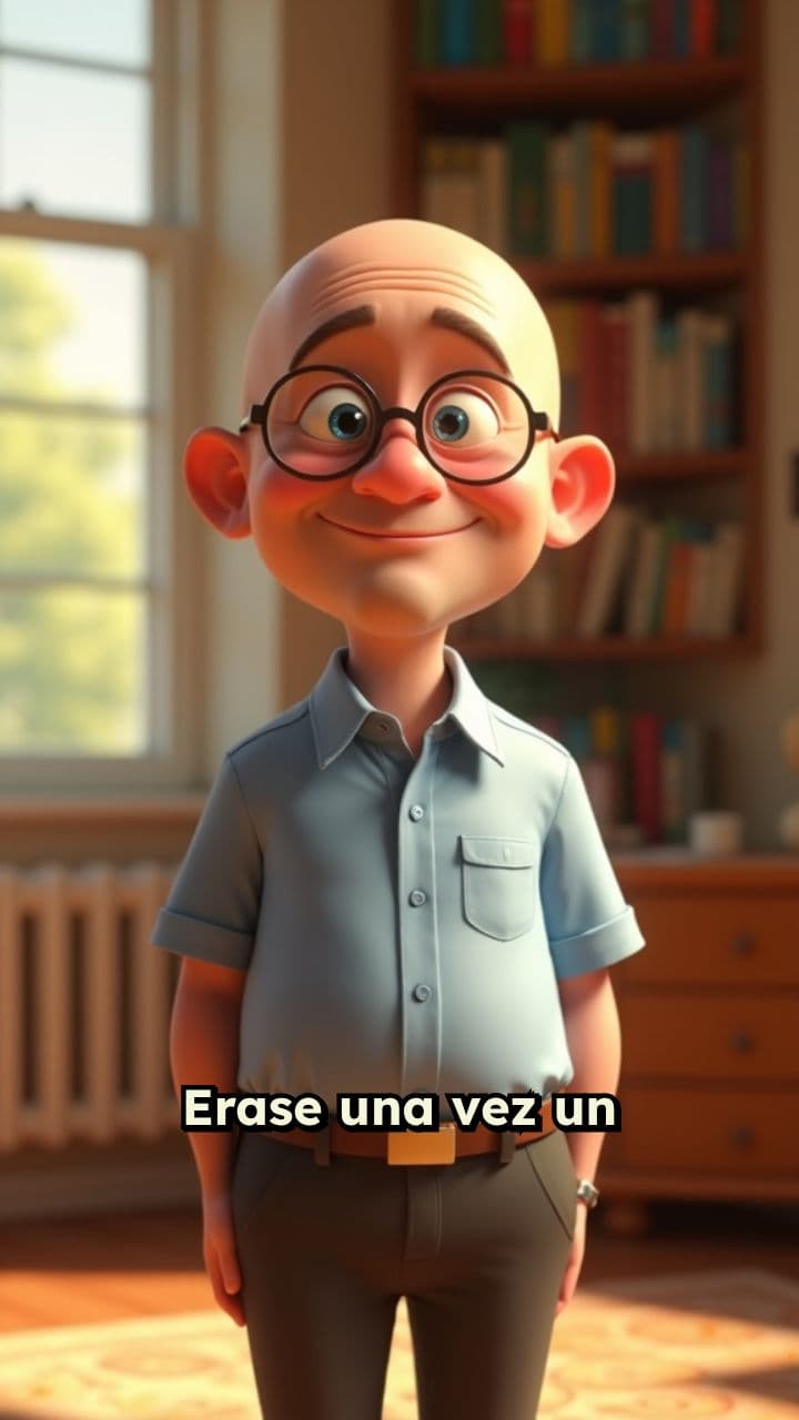 El hombre calvo y su bajo soñador