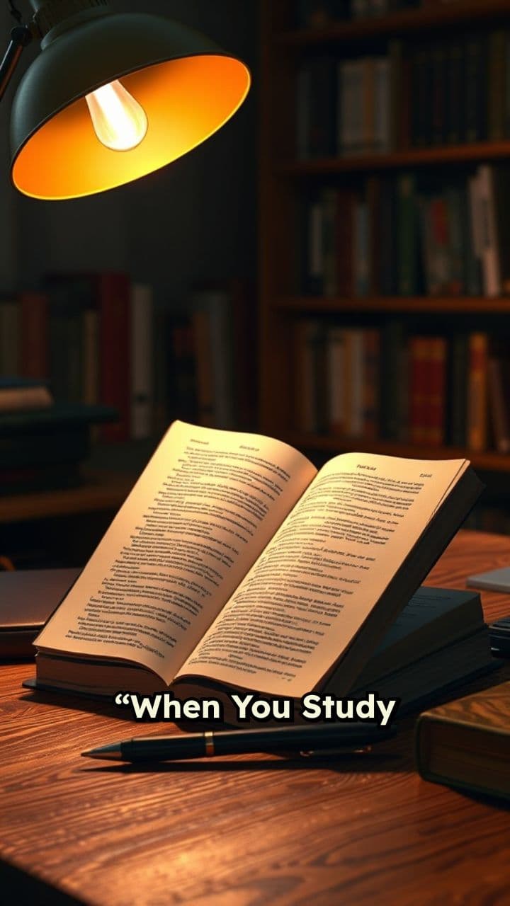 The Struggle of Studying One Chapter