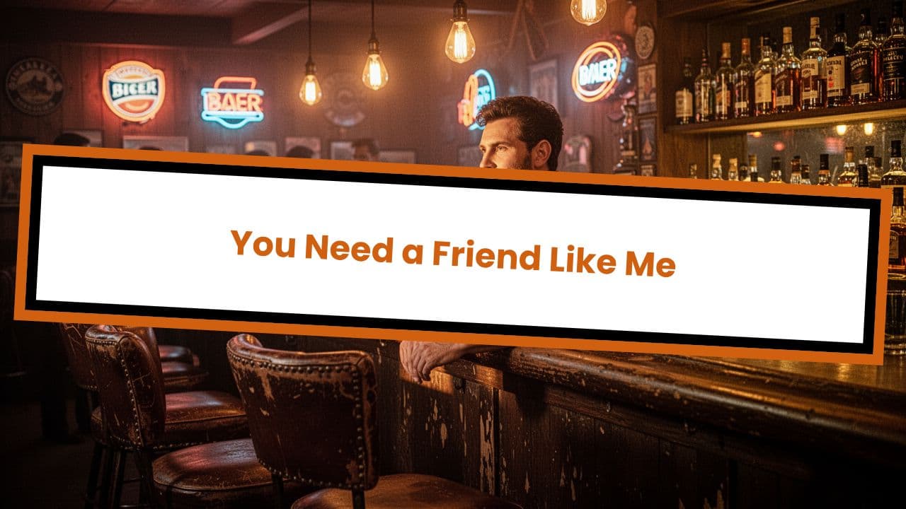 You Need a Friend Like Me