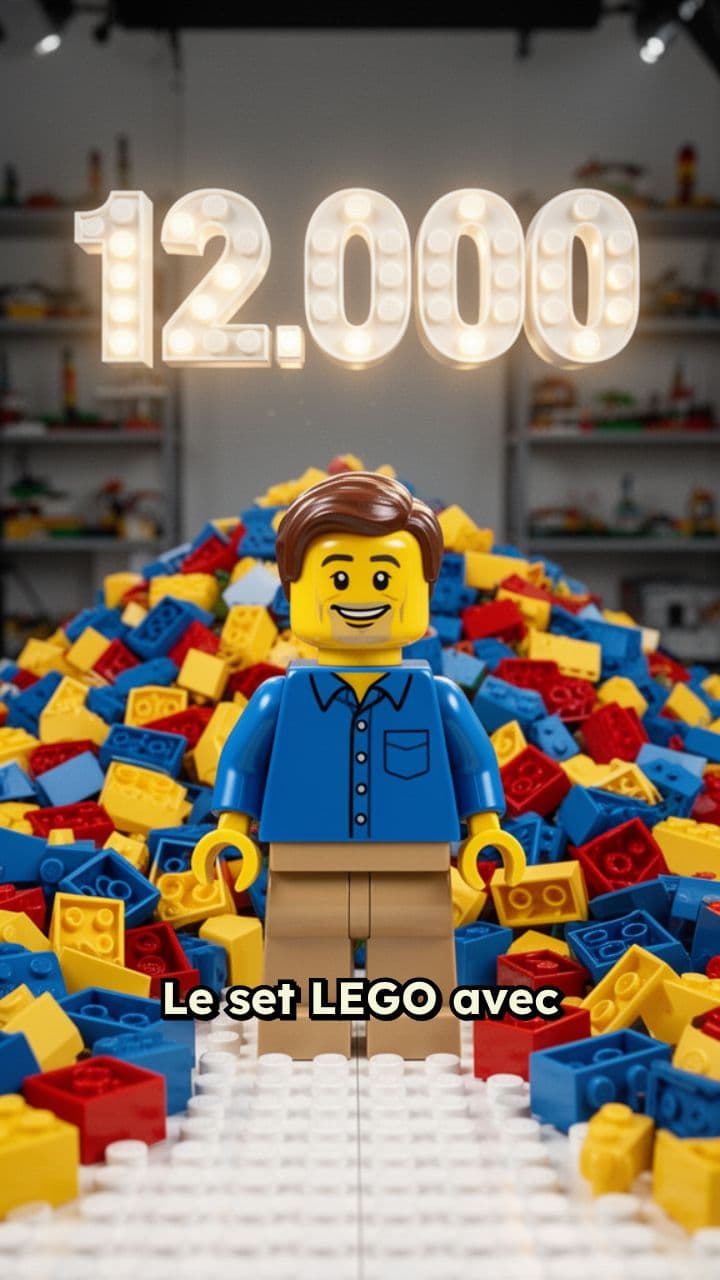 Les plus grands sets LEGO en pièces