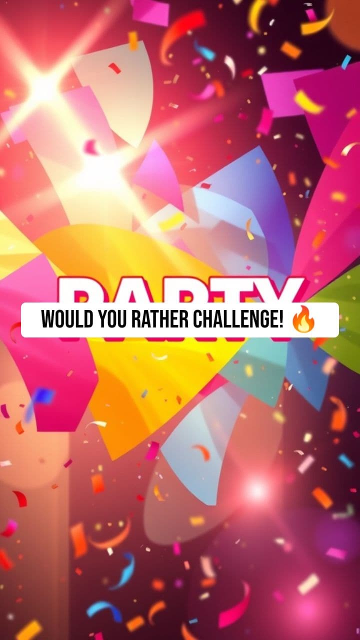 Would You Rather Challenge!
