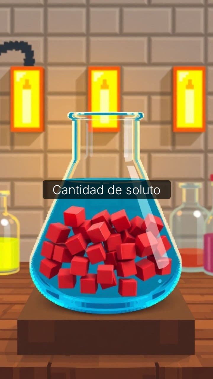 Soluto para disolución saturada