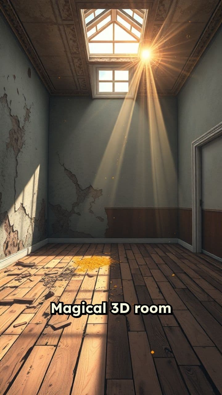 Magical 3D Room Transformation