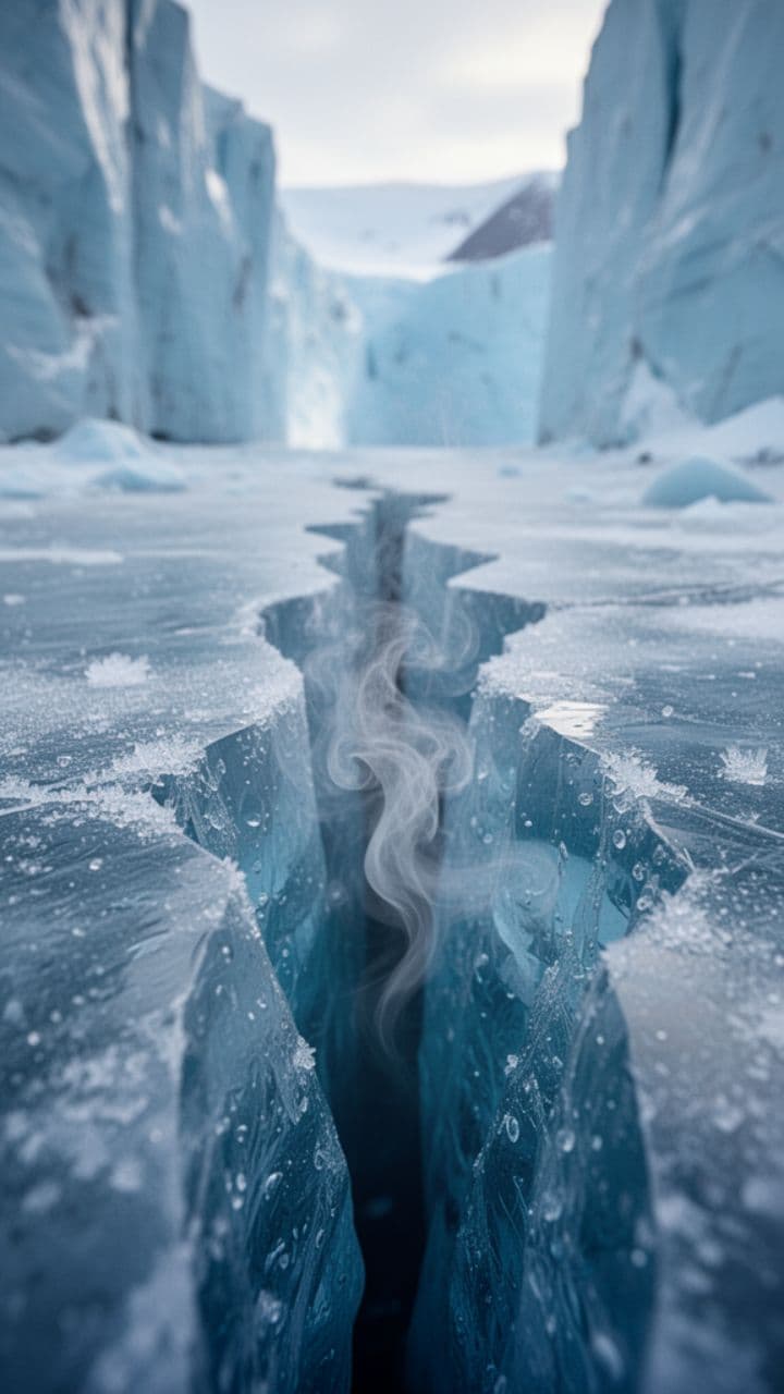 A Spontaneous Glacier Encounter