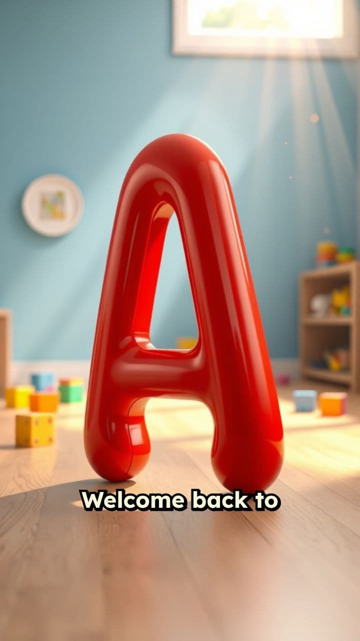 A is for Apple - Alphabet Adventures