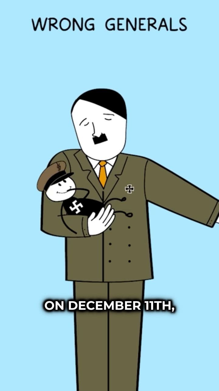 Hitler's Biggest Mistake: Declaring War on America