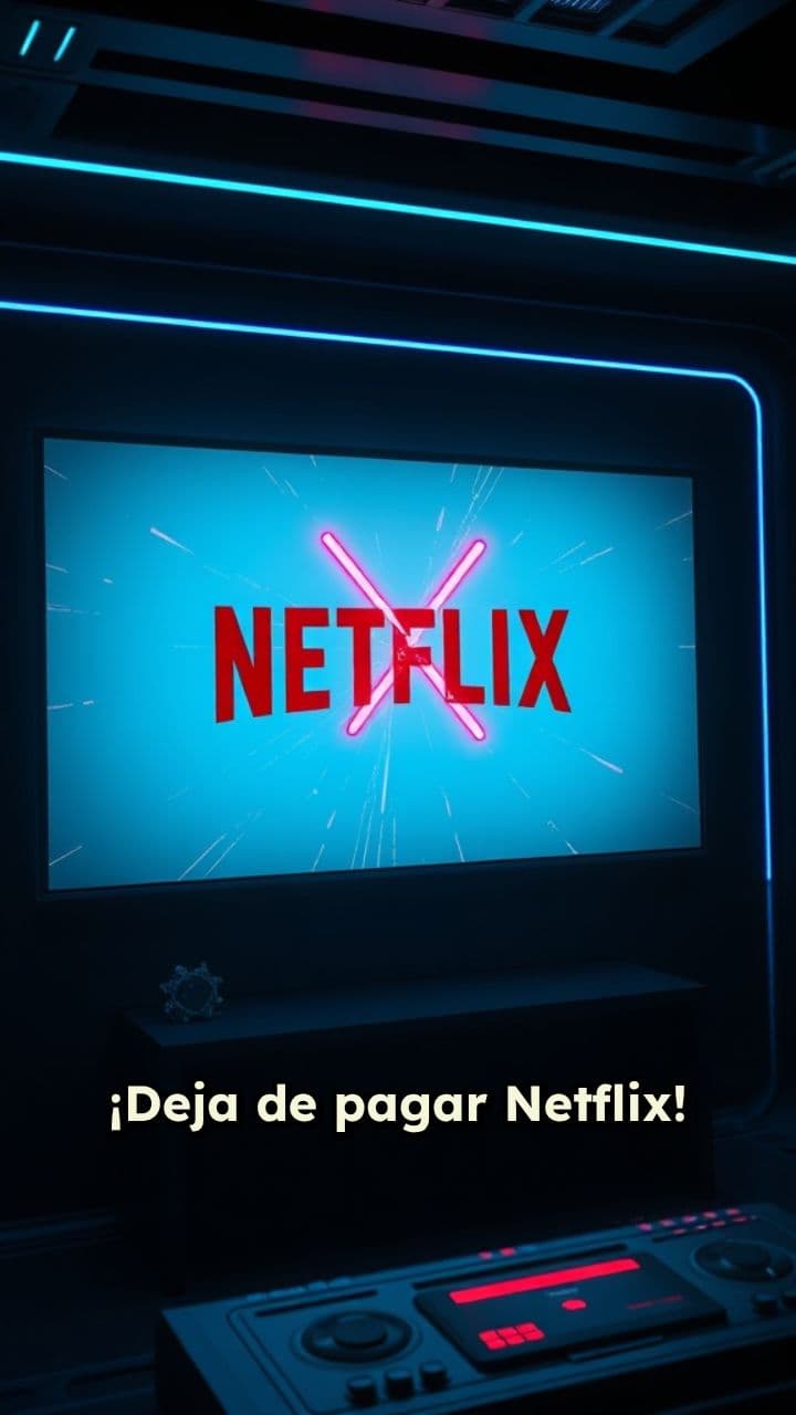 Deja de pagar Netflix y ahorra tiempo