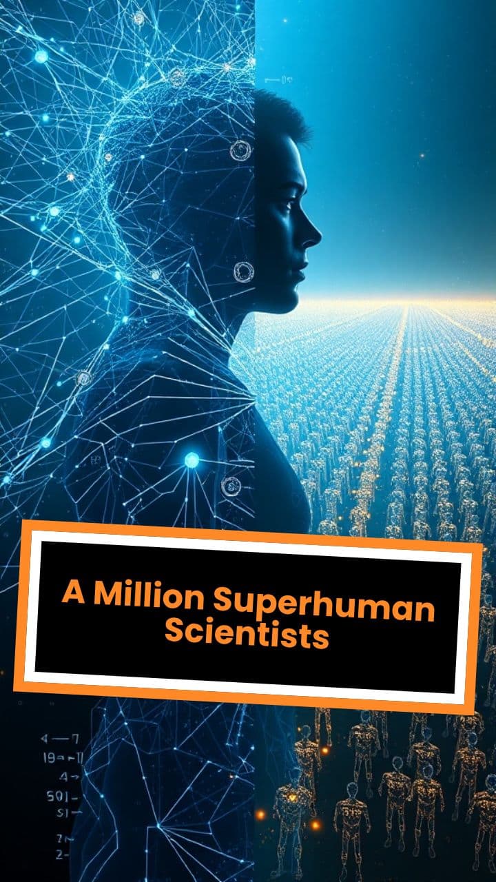 A Million Superhuman Scientists