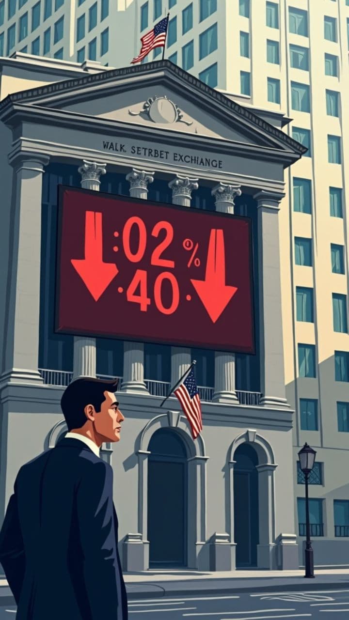 Scăderi pe Wall Street după datele economice