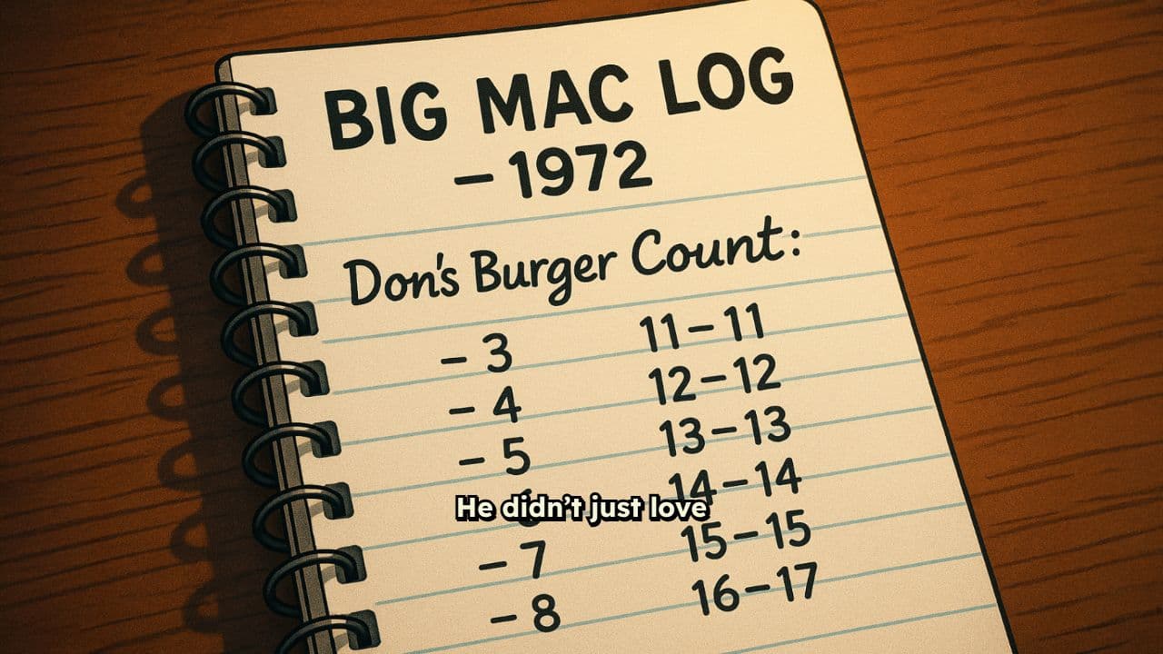 Don Gorske’s 34,000 Big Mac Record