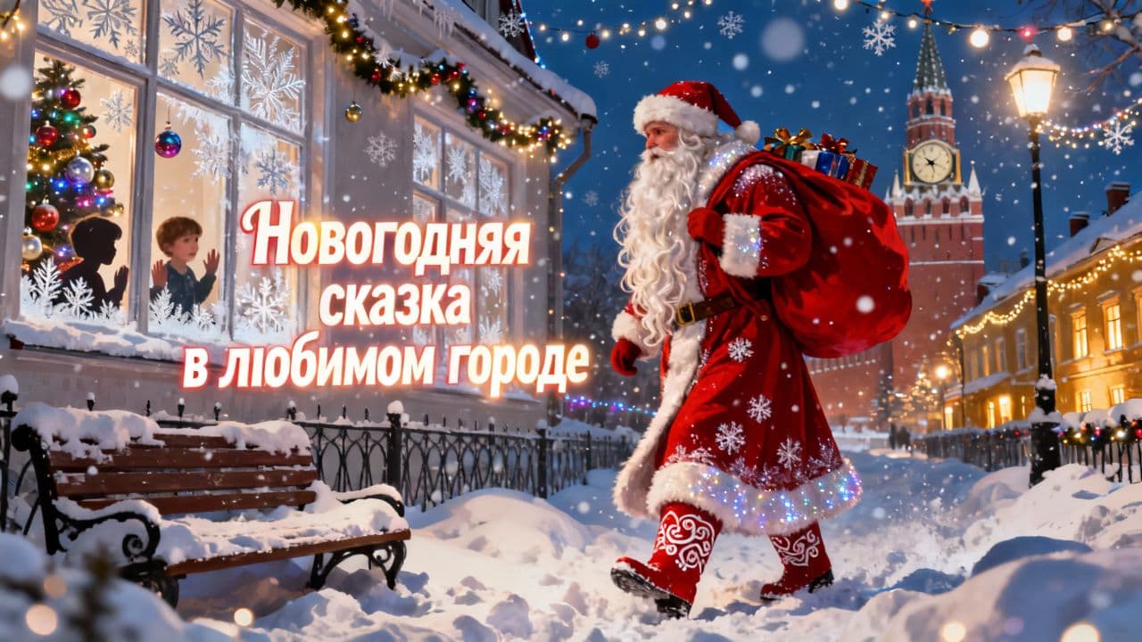 Новогодняя сказка в любимом городе
