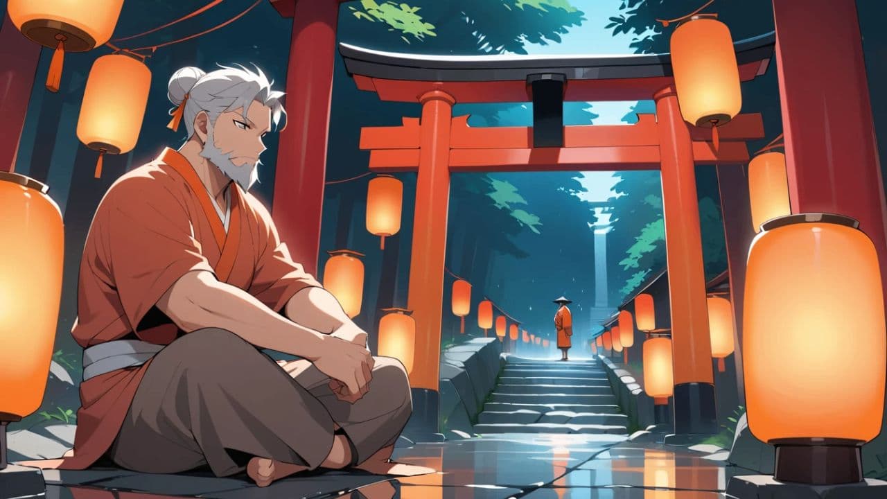 Rainy Temple Gate Meditation Beats