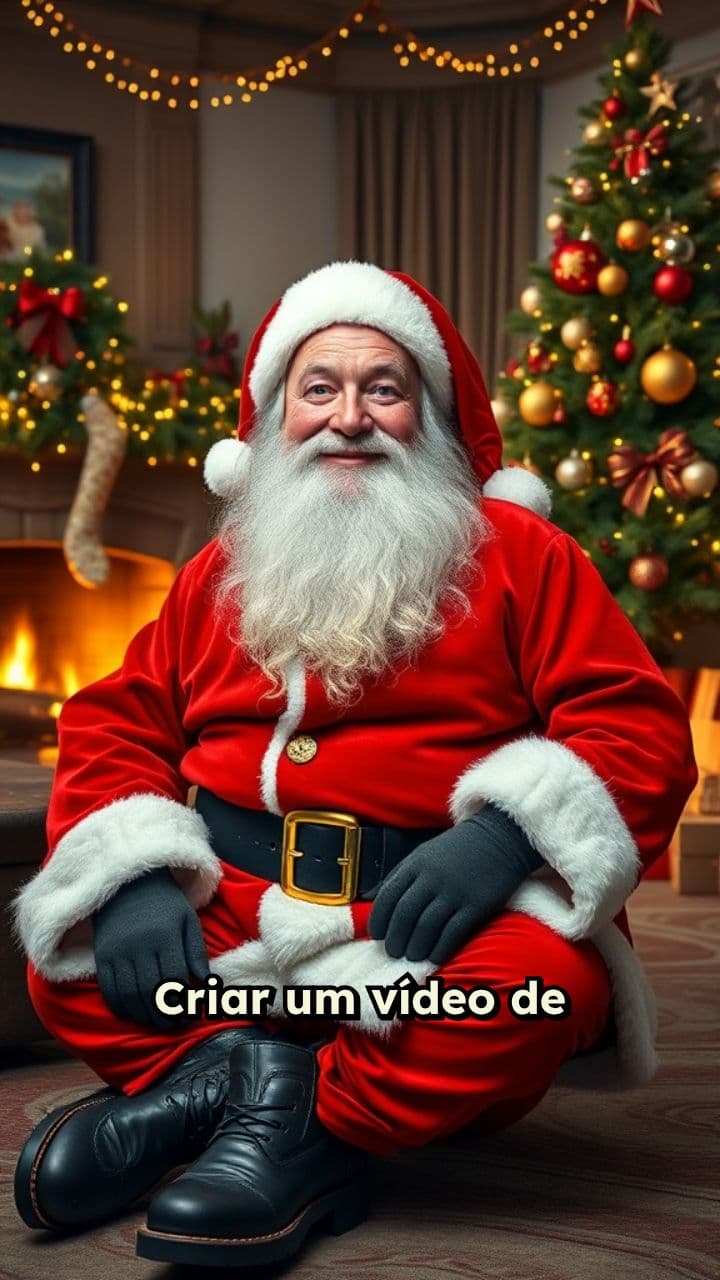 Mensagem de Natal do Papai Noel para Lívia