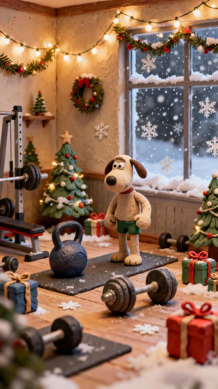 Holiday Cheer at the Gym