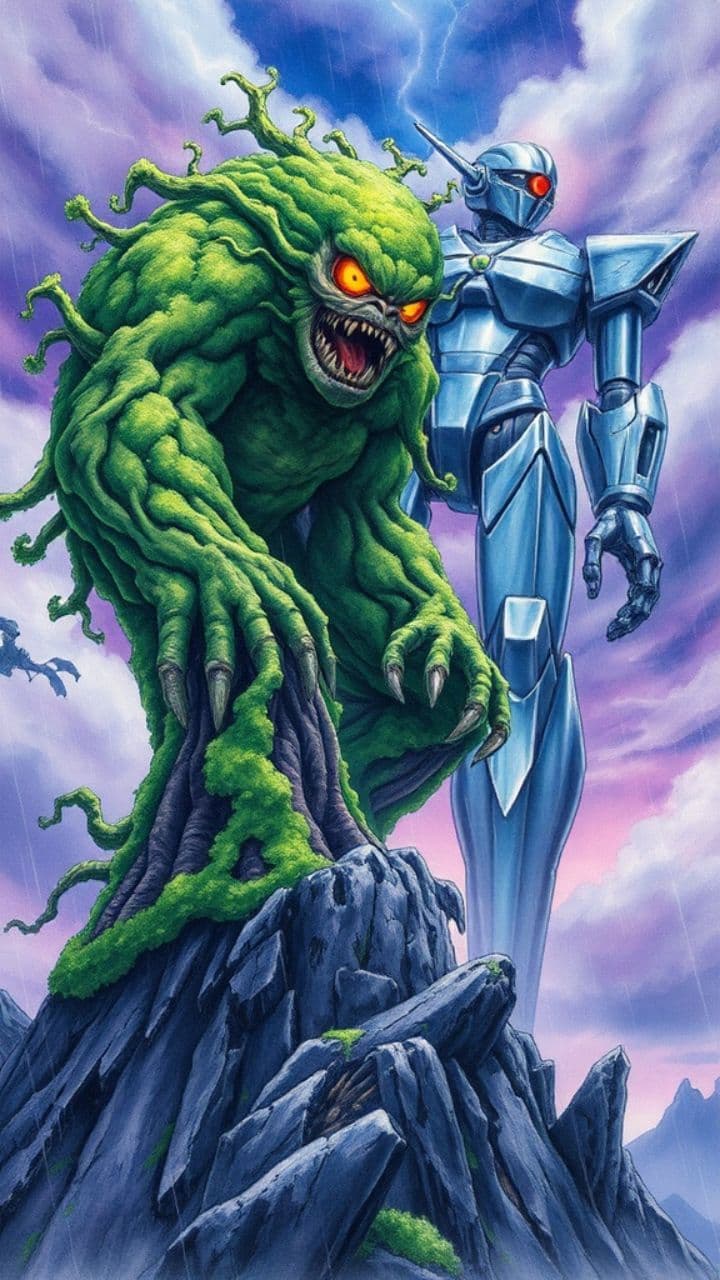 Batalha Épica: Bolsonaro vs Lula em Anime