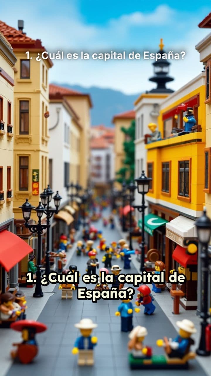 1. ¿Cuál es la capital de España?