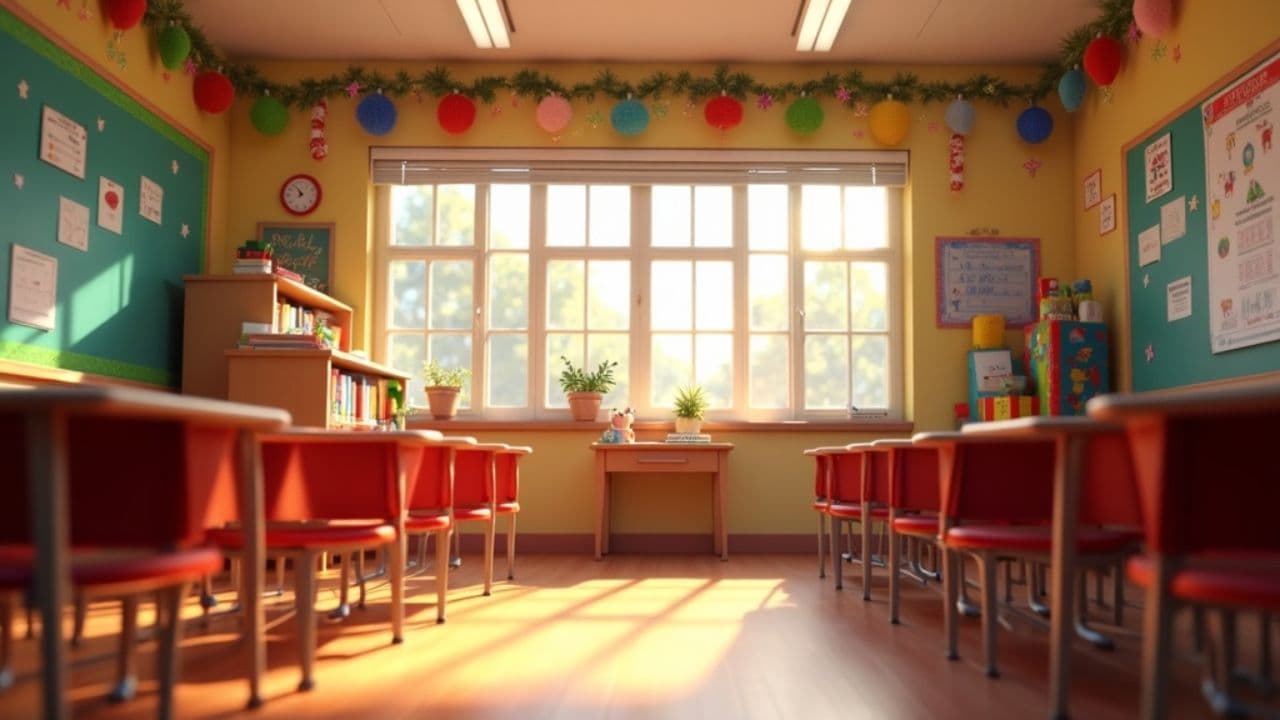 La Navidad en la clase de Maribel