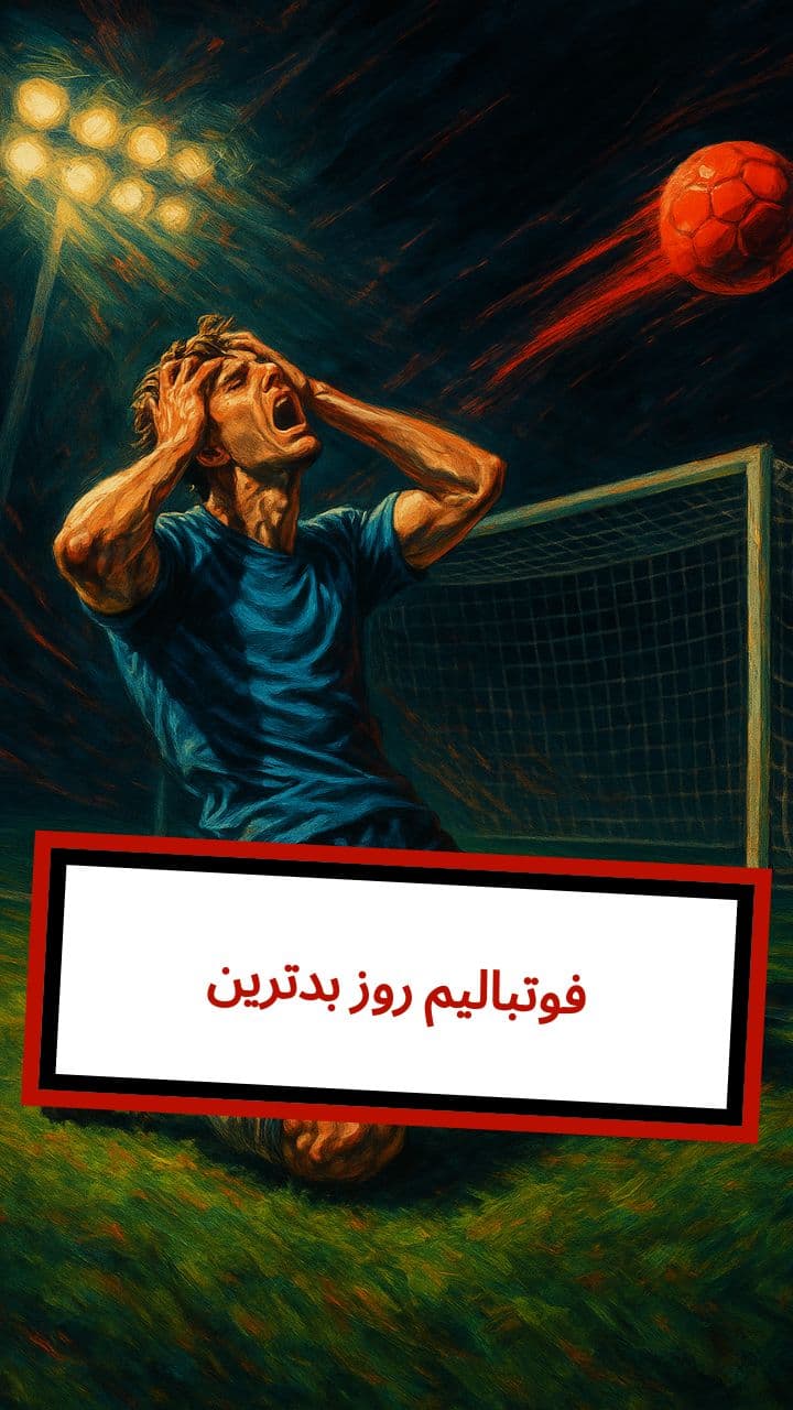 بدترین روز فوتبالیم
